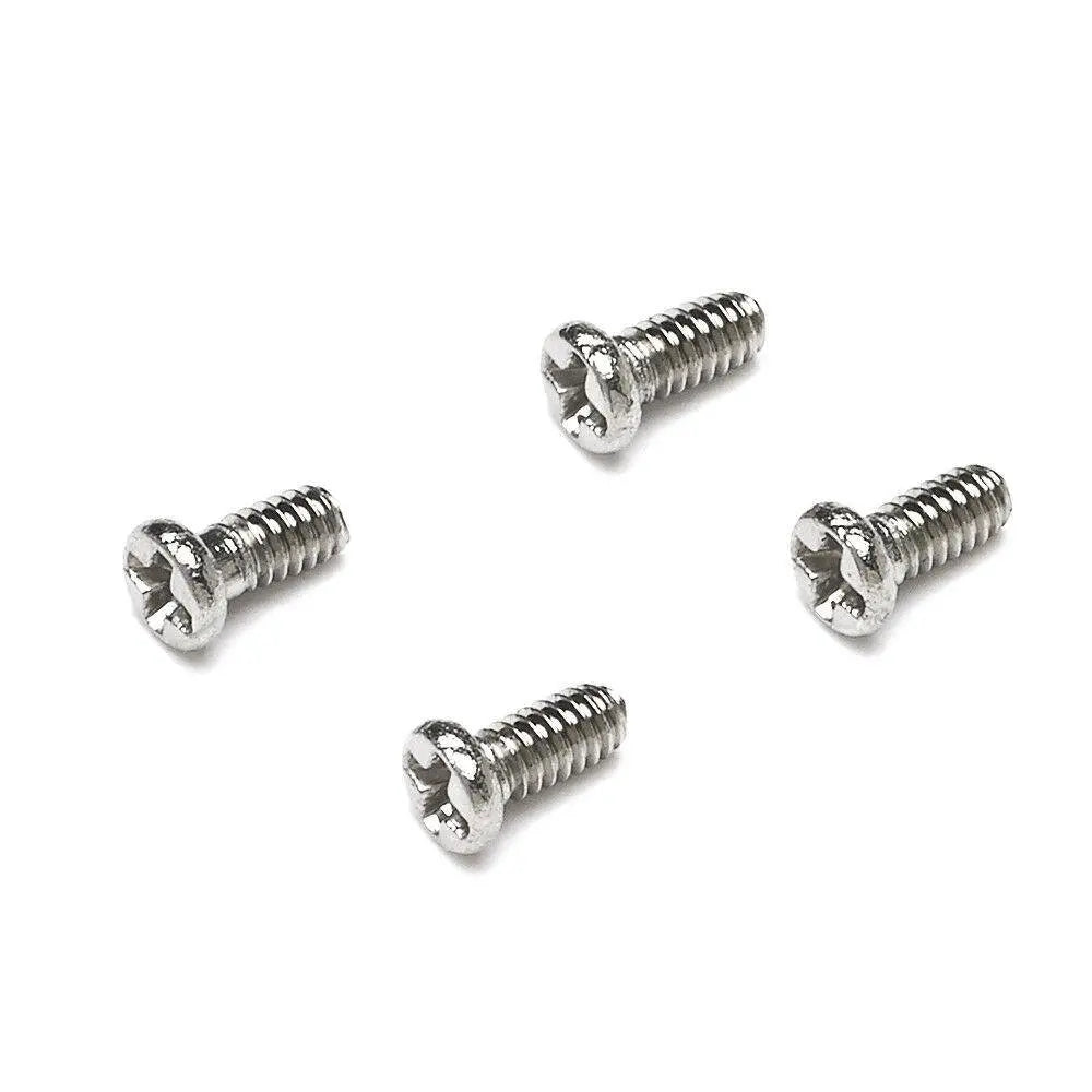 Skagen Genuine Black Leather Watch Strap/Band w/set of 4 screws